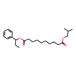 Sebacic acid, isobutyl 1-phenylpropyl ester
