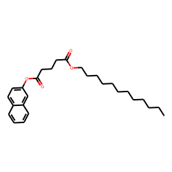 Glutaric acid, dodecyl 2-naphthyl ester