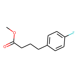 Butyric acid, 4-(p-fluorophenyl)-, methyl ester