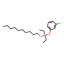 Silane, diethyl(3-chlorophenoxy)decyloxy-