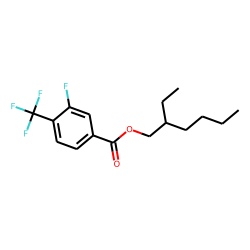 3-Fluoro-4-trifluoromethylbenzoic acid, 2-ethylhexyl ester