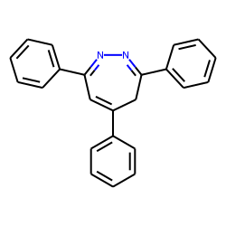 4H-1,2-Diazepine, 3,5,7-triphenyl-