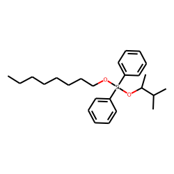 Silane, diphenyl(3-methylbut-2-yloxy)octyloxy-