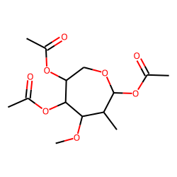 2,4,6-Tri-O-acetyl-1,5-Anhydro-3-O-methyl-D-mannitol