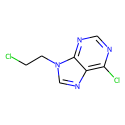 9H-purine, 6-chloro-9-(2-chloroethyl)-