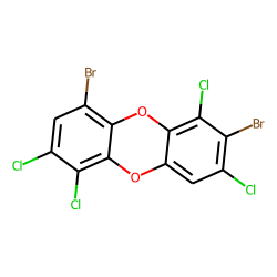 Dibenzodioxin, 2,9-dibromo-, 1,4,6,7-tetrachloro-