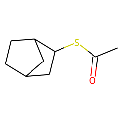 2-Norbornanethiol, acetate