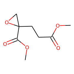 2-(2-Methoxycarbonyl-ethyl)-oxirane-2-carboxylic acid methyl ester