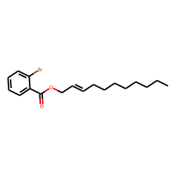 2-Bromobenzoic acid, undec-2-enyl ester