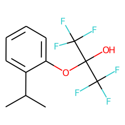 2-Propanol, 1,1,1,3,3,3-hexafluoro-2-[2-(1-methylethyl)phenoxy]-