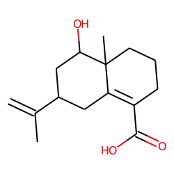 9-Hydroxyselina-4,11-dien-14-oic acid