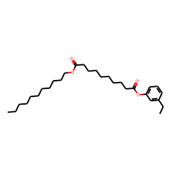 Sebacic acid, 3-ethylphenyl undecyl ester