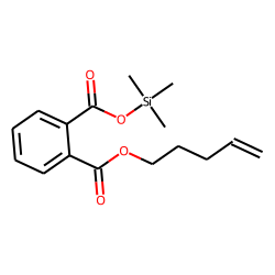 Pent-4-enyl trimethylsilyl phthalate