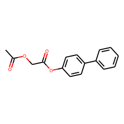 Acetoxyacetic acid, 4-biphenyl ester