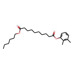 Sebacic acid, 2,3-dimethylphenyl hexyl ester