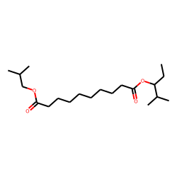 Sebacic acid, isobutyl 2-methylpent-3-yl ester