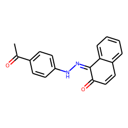 1,2-Naphthalenedione, 1-[(4-acetylphenyl)hydrazone]