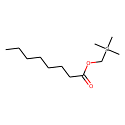 (Trimethylsilyl)methyl octanoate