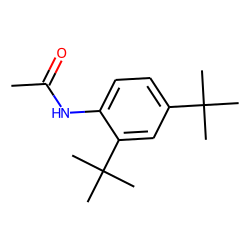 Acetamide, N-[2,4-bis(1,1-dimethylethyl)phenyl]-