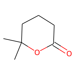 2H-Pyran-2-one, tetrahydro-6,6-dimethyl-