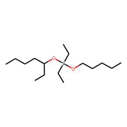 Silane, diethyl(3-heptyloxy)pentyloxy-