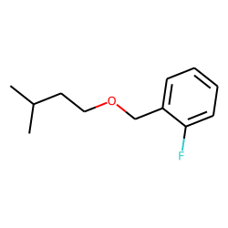 (2-Fluorophenyl) methanol, 3-methylbutyl ether