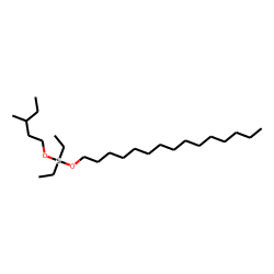 Silane, diethyl(3-methylpentyloxy)pentadecyloxy-