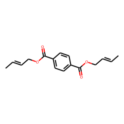 Terephthalic acid, di(but-2-enyl) ester