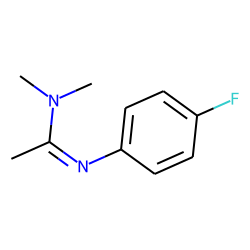N'-(4-fluoro-phenyl)-N,N-dimethyl-acetamidine