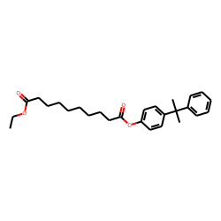 Sebacic acid, ethyl 4-(2-phenylpropyl-2)-phenyl ester