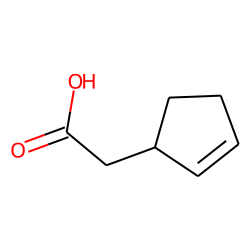 2-(Cyclopenten-1-yl)acetic acid