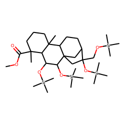 ent-16«beta»,17-H2(OH)2 6«alpha»,7«alpha»(OH)2 kaurenoic acid, MeTMSi