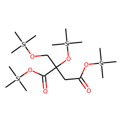 2-Deoxy-3-C-(hydroxymethyl)tetraric acid, TMS