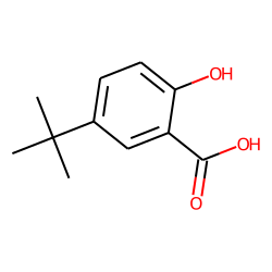 Benzoic acid, 5-(1,1-dimethylethyl)-2-hydroxy-