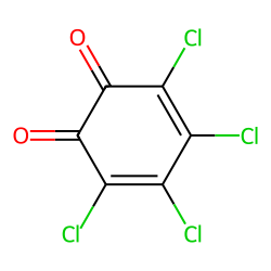 3,5-Cyclohexadiene-1,2-dione, 3,4,5,6-tetrachloro-