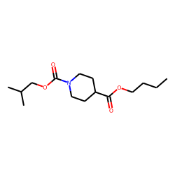 Isonipecotic acid, N-isobutoxycarbonyl-, butyl ester