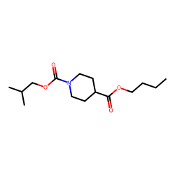 Isonipecotic acid, n-isobutoxycarbonyl-, butyl ester