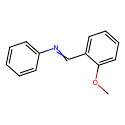 Benzenamine, n-[(2-methoxyphenyl)methylene]-
