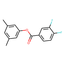 3,4-Difluorobenzoic acid, 3,5-dimethylphenyl ester