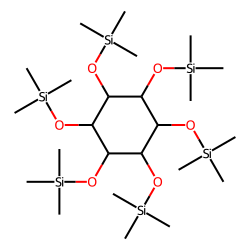 L(+)-Bornesitol, TMS