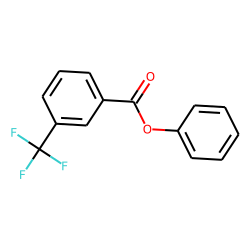 3-Trifluoromethylbenzoic acid, phenyl ester