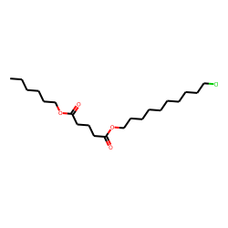 Glutaric acid, 10-chlorodecyl hexyl ester