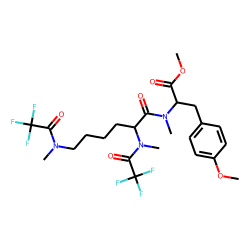 Lysine-tyrosine, N(«alpha»,«epsilon»)-trifluoroacetyl-N-O-permethyl derivative