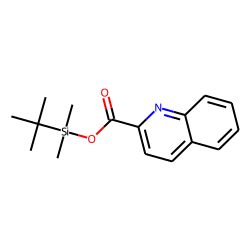 Quinaldic acid, tert-butyldimethylsilyl ester