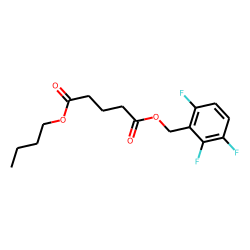 Glutaric acid, butyl 2,3,6-trifluorobenzyl ester