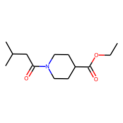 Isonipecotic acid, N-(3-methylbutyryl)-, ethyl ester