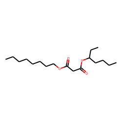 Malonic acid, 3-heptyl octyl ester