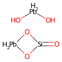 Lead silicate
