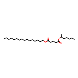 Glutaric acid, 2-heptyl hexadecyl ester