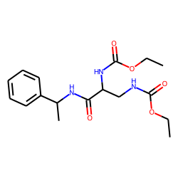D-2,3-Diaminopropionic acid, N-ethoxycarbonyl, (S)-1-phenylethylamide